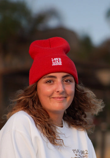 Love Like Jesus Cuffed Beanie