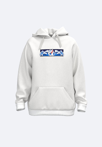 Jesus Walking on Water Embroidery Unisex Hoodie