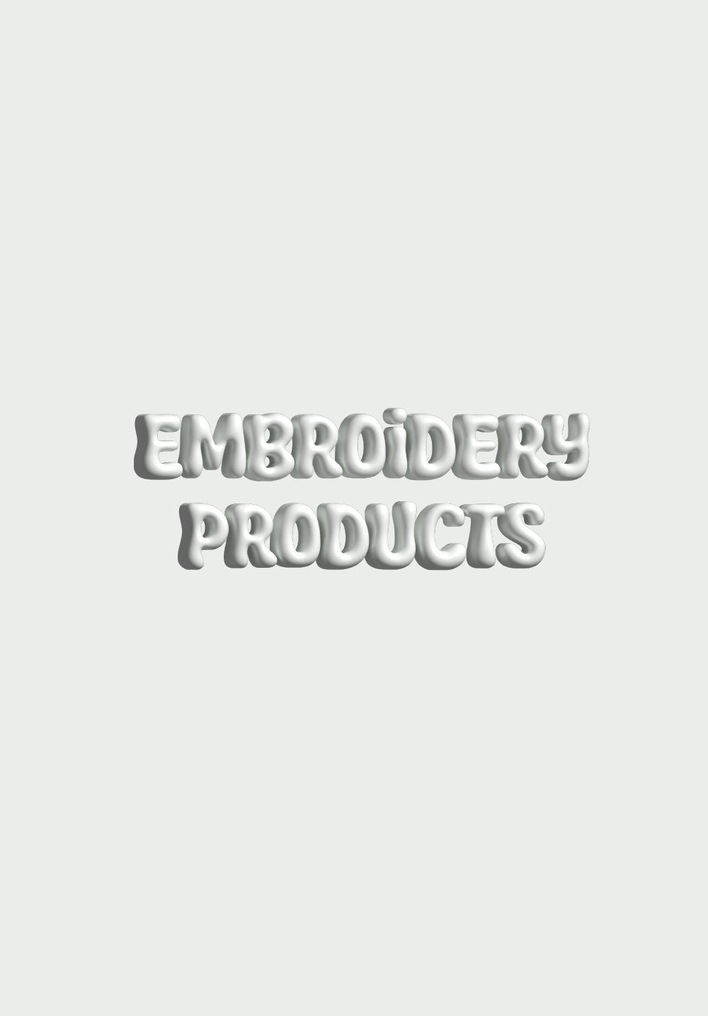 Embroidery Products
