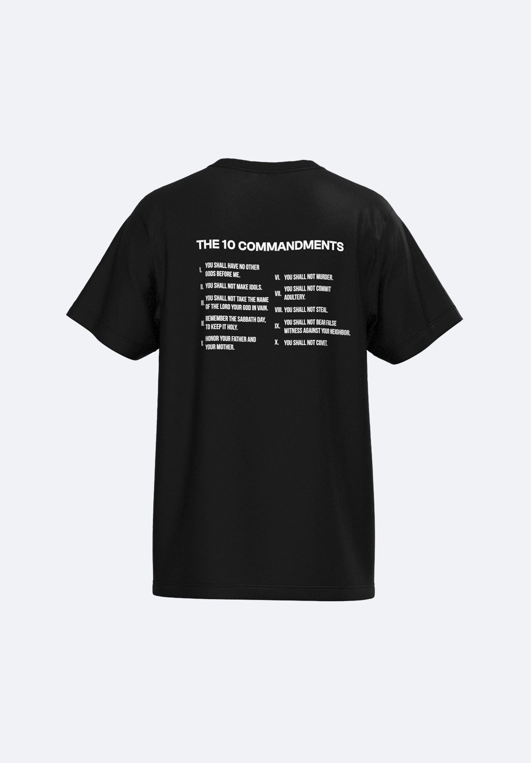 The 10 Commandments Unisex Tee